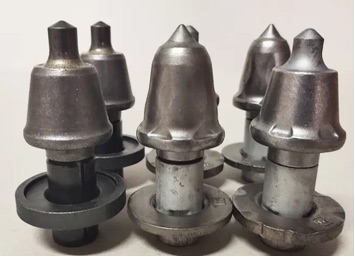 Group of conical cutting picks used for mining and tunneling tools